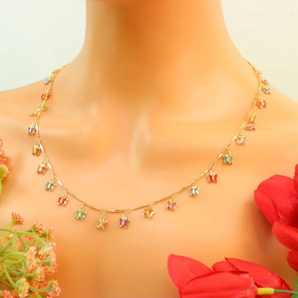 "New Beautiful Design Necklace Chain for Women/Girls, Gift, N556 - Picture 9 of 10